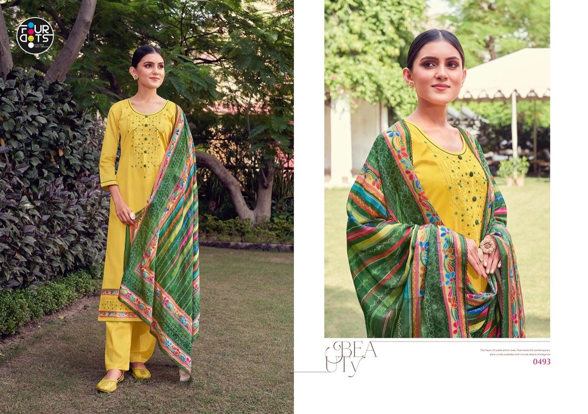Four Dots Simran Vol-4 0491-0494 Series 3