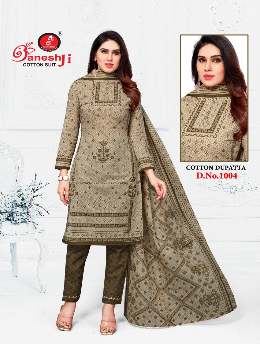 Ganeshji Cotton Suits Sofiya Vol-1 1001-1008 Series 4