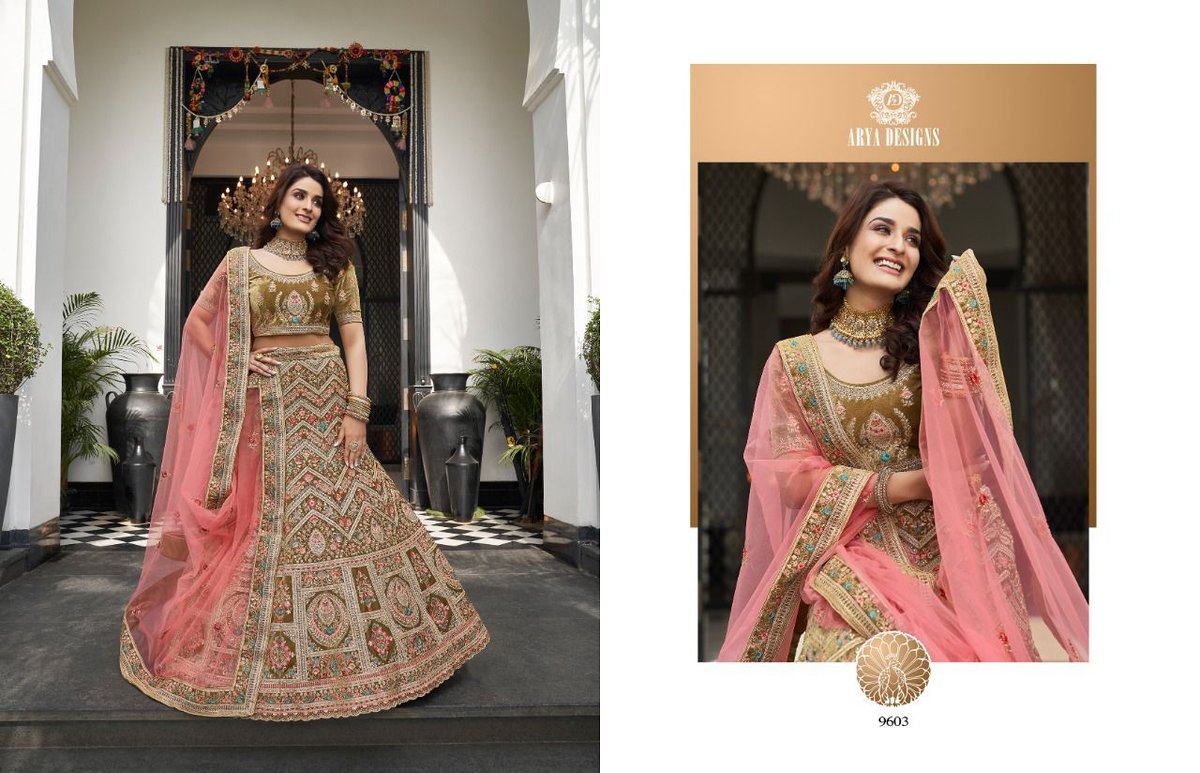 Arya Design Pratha Vol-2 9601-9606 Series 3