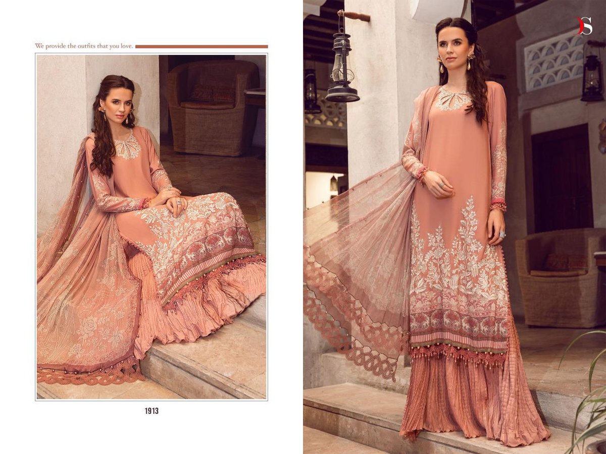 Deepsy Suits Maria B M Print Vol-5 1911-1917 Series 3