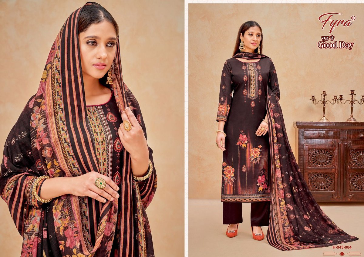 Alok Suits Good Day 943-001 to 943-010 Series 4