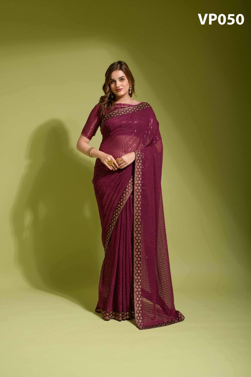Fashion Berry Koski Plain Sequin VP-049 to VP-052 Series 2