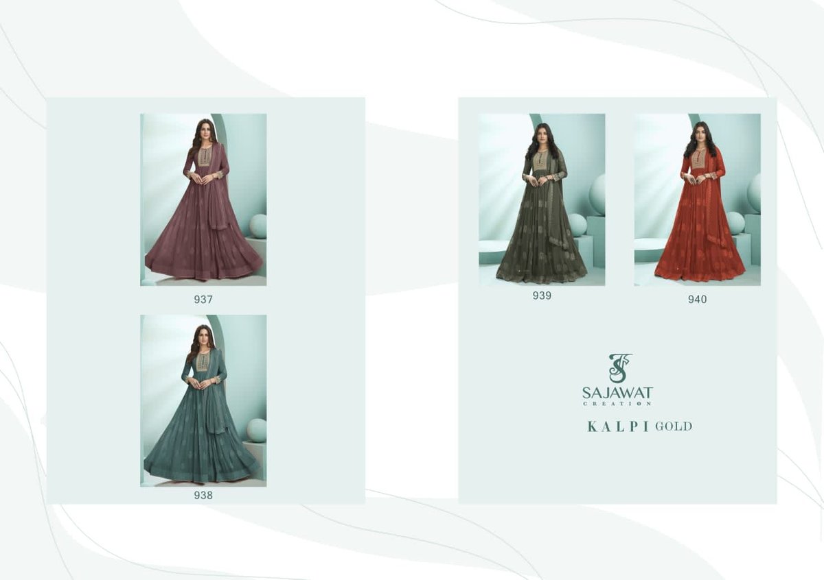 Sajawat Creation Kalpi Gold 937-940 Series 5