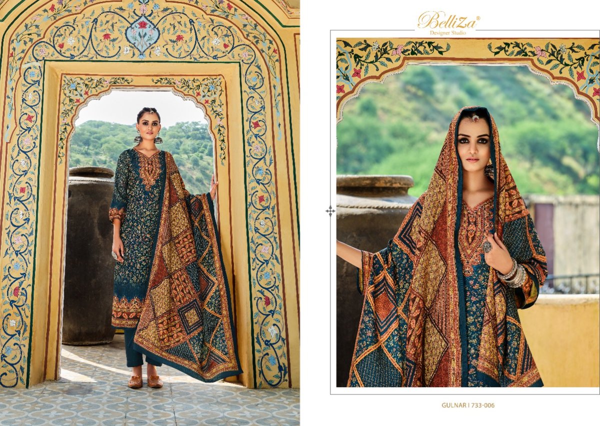 Belliza Designer Gulnar 733-001 to 733-008 Series 6