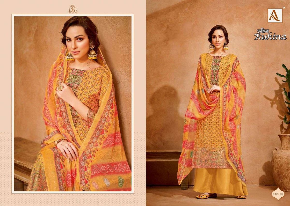 Alok Suit Ruhina 1054-001 to 1054-008 Series 1
