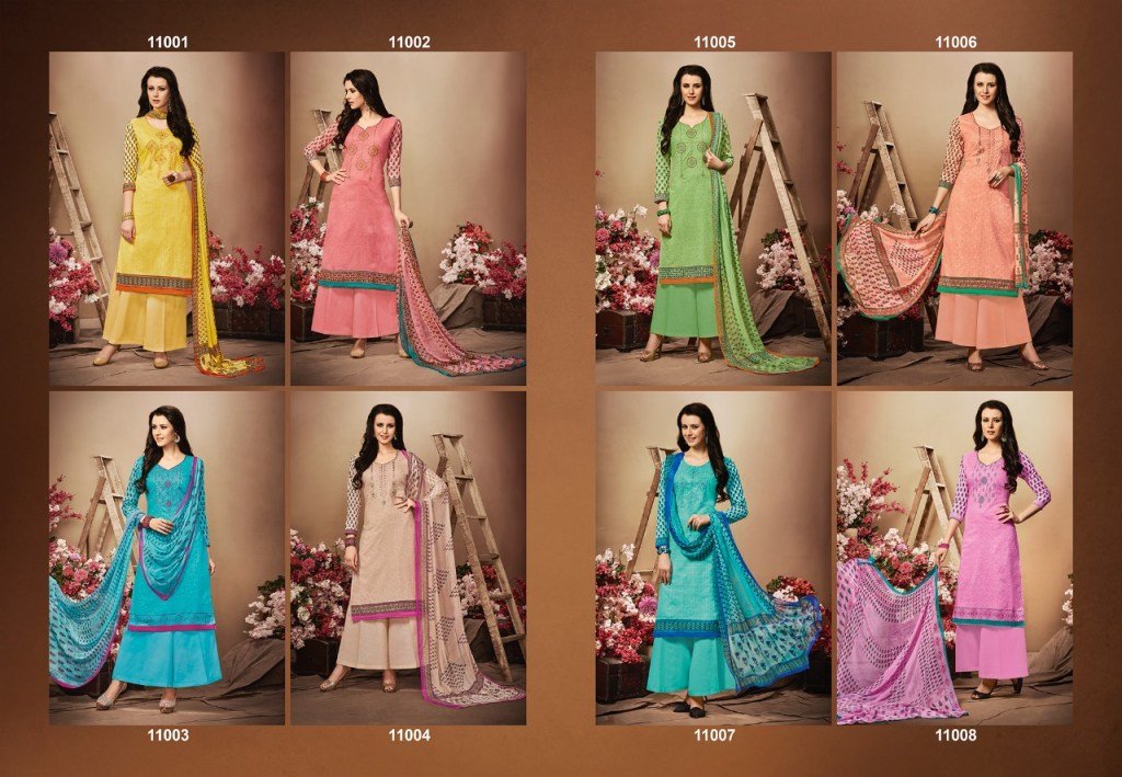 Hansa Prints Hidaya Vol-11 11001-11008 Series 9