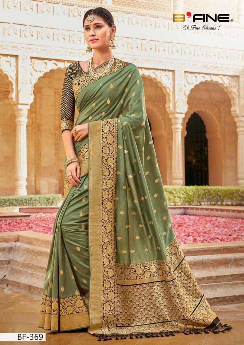 B Fine Saree Nazar 362-373 Series 6