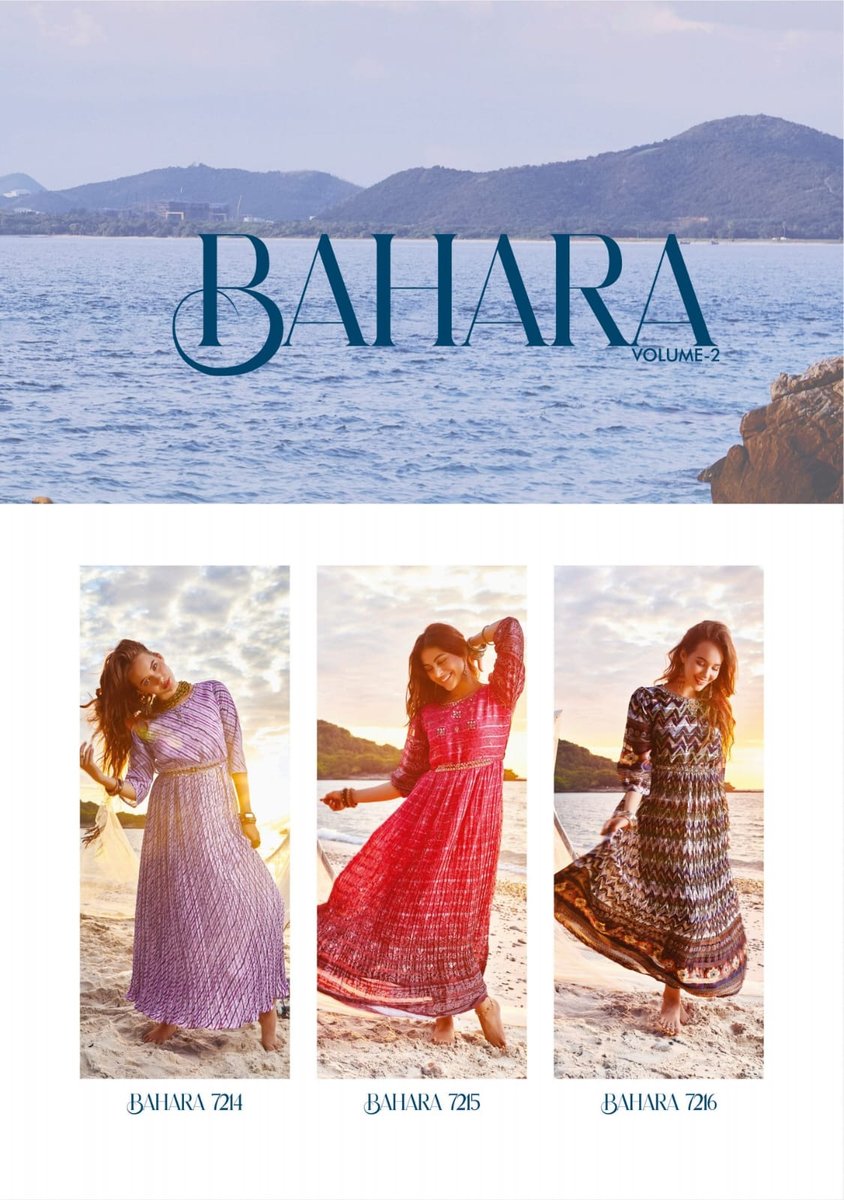 ANJU FABRIC BAHARA VOL-2 7214 TO 7216 4