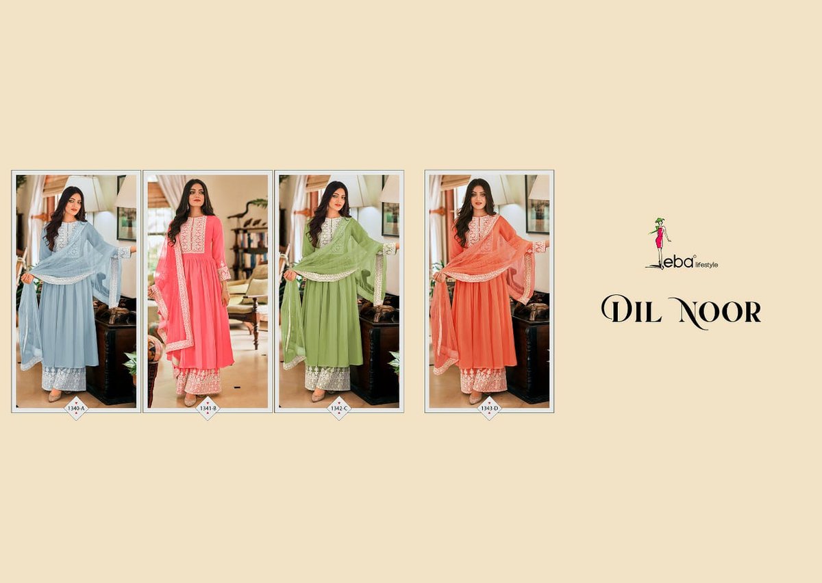 Eba Lifestyle Dil Noor 1340-A to 1343-D Series 5
