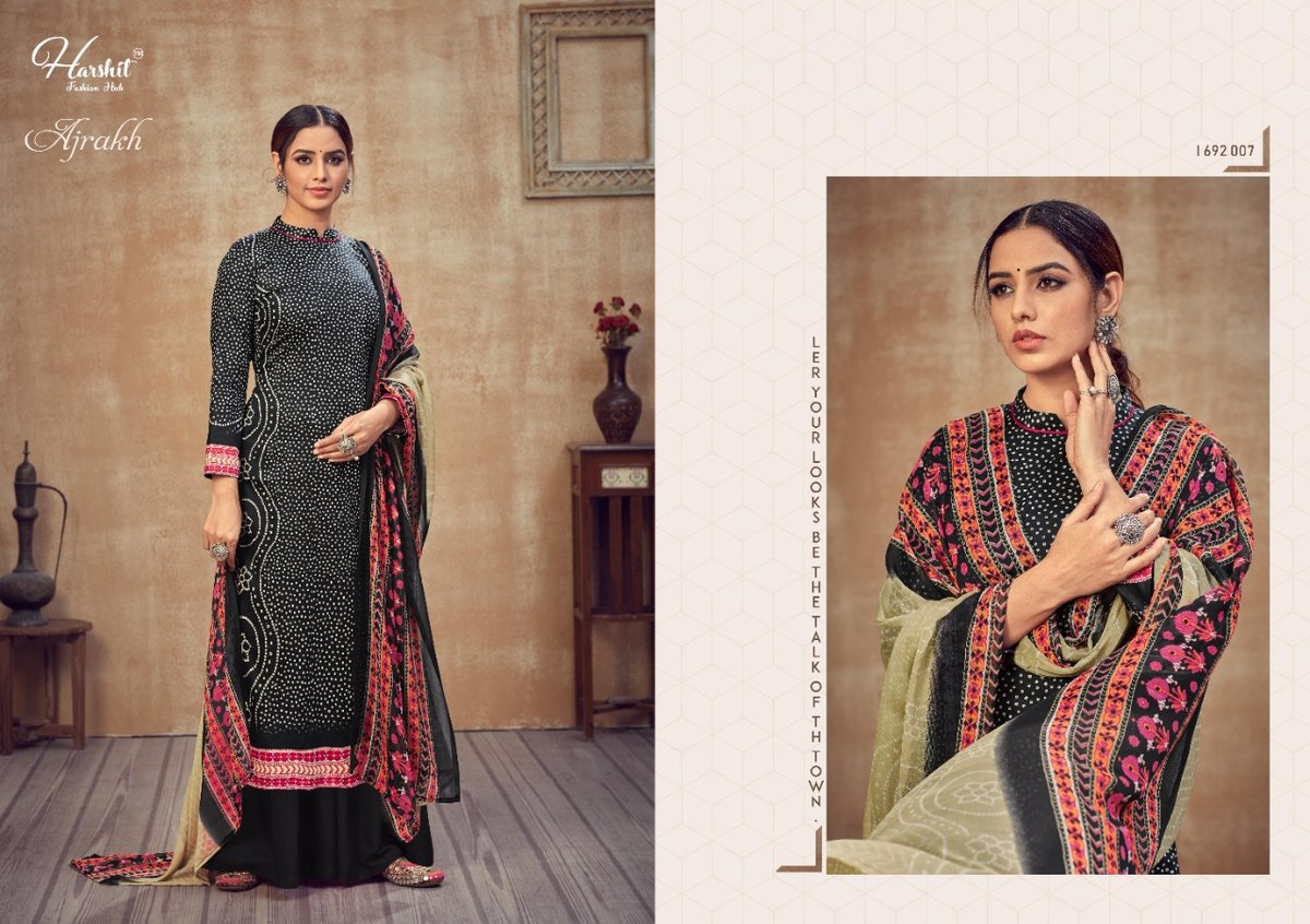 Alok Suits Ajrakh 1692-001 to 1692-010 Series 7