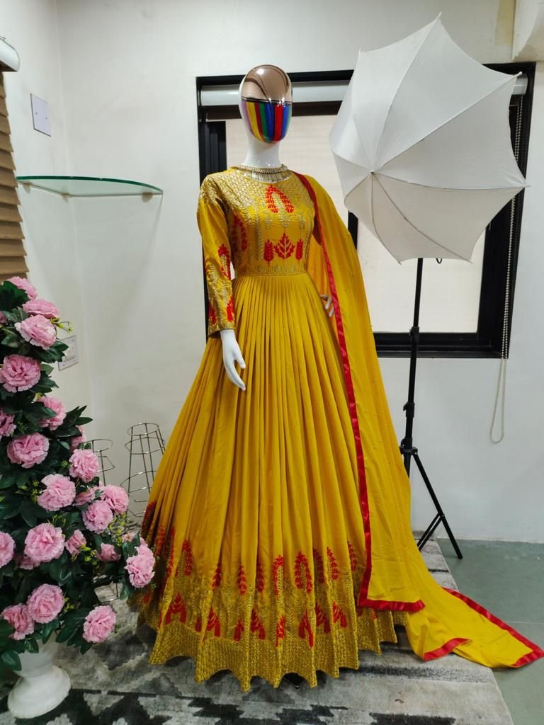 Bollywood  Designer Gown SR-1311 Colors 3