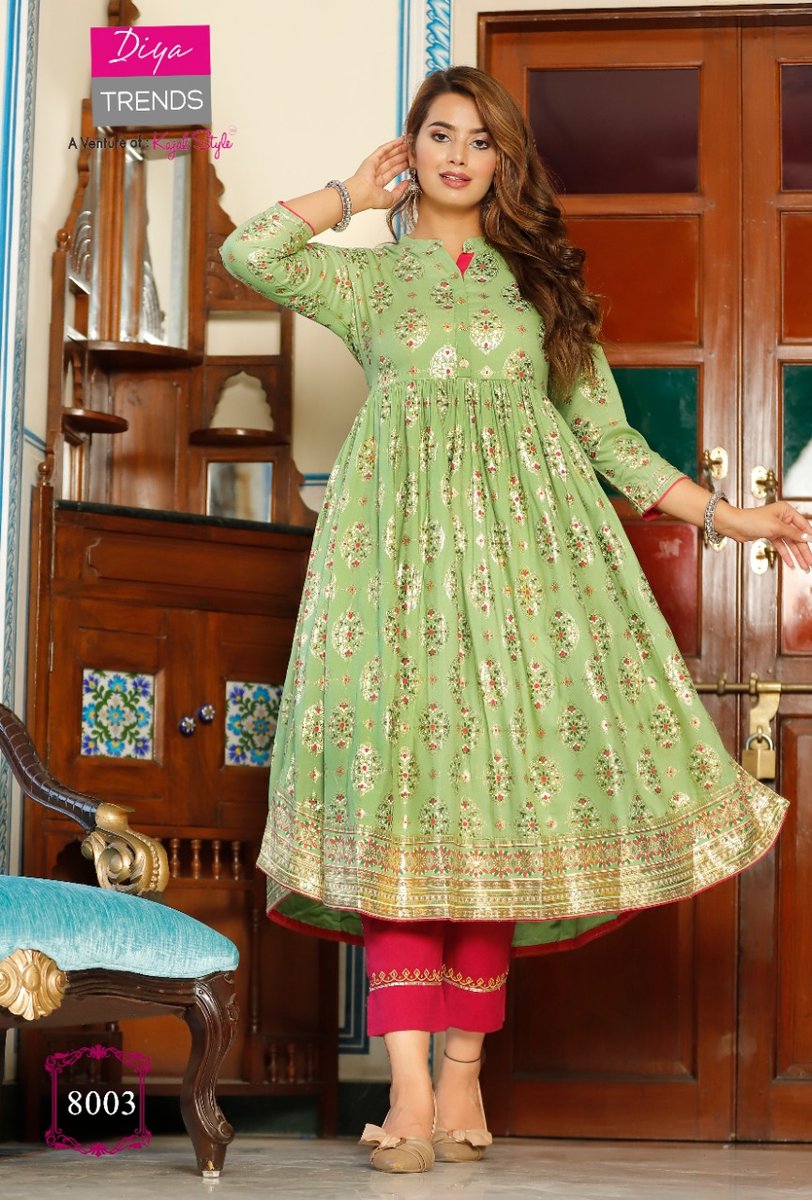 Diya Trends Ethnicity Vol-8 8001-8008 Series 3