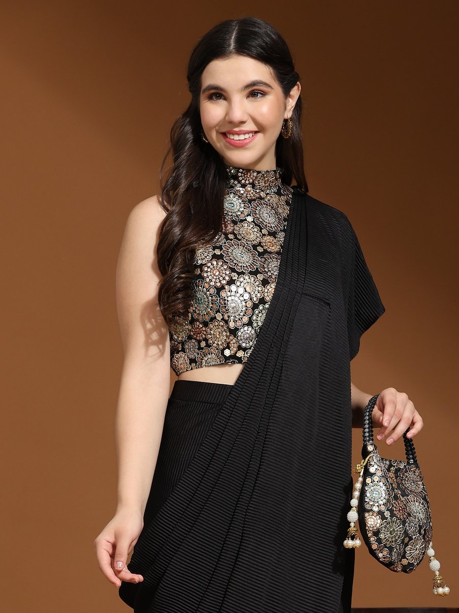 Aamoha Trendz Ready To Wear Designer Saree 10931 Design 1