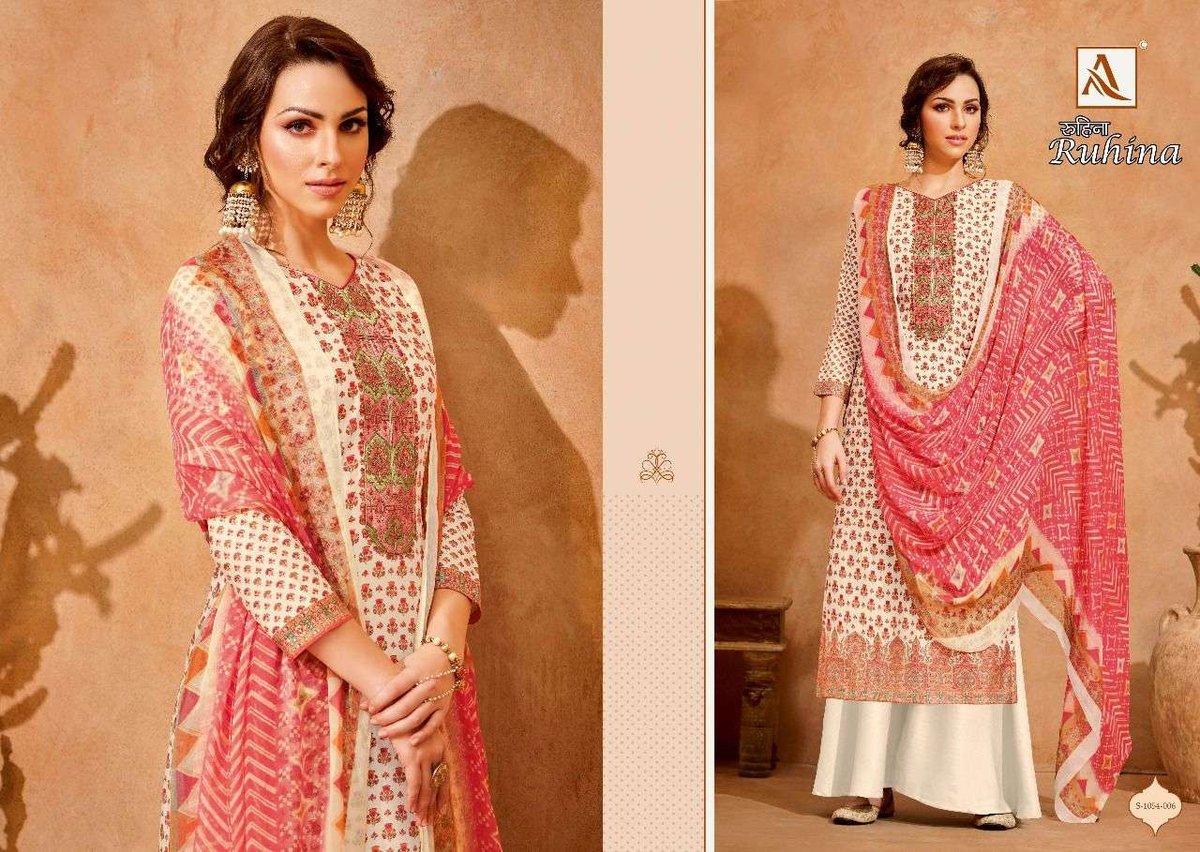 Alok Suit Ruhina 1054-001 to 1054-008 Series 6
