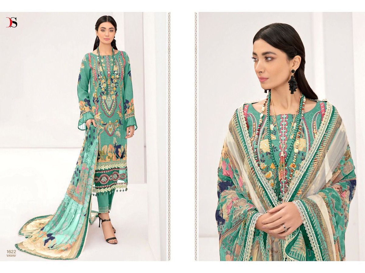 Deepsy Suits Cheveron Lawn 22 Vol-2 1621-1626 Series 2
