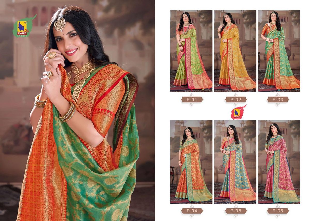 Ashika Saree Paaneri P-01 to P-06 Series 7