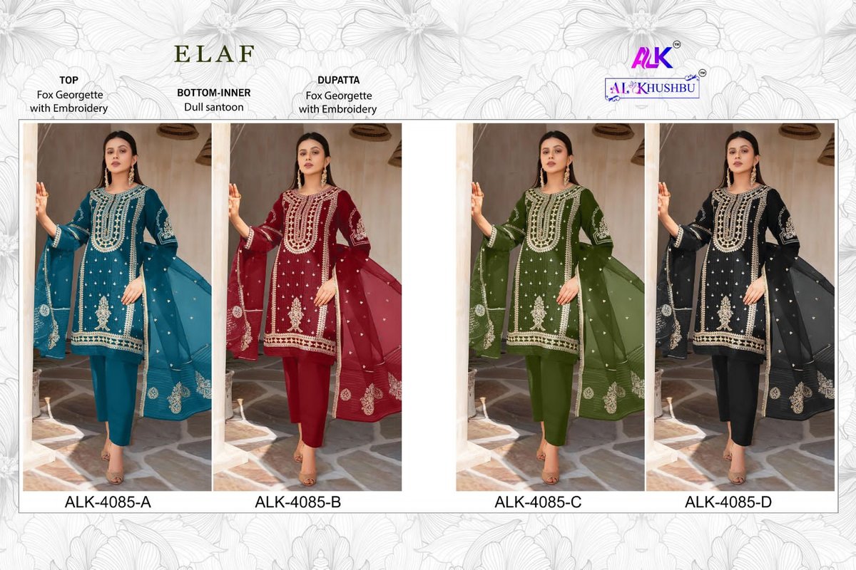 AL Khushbu Elaf  Vol-1 4085 Colors 5