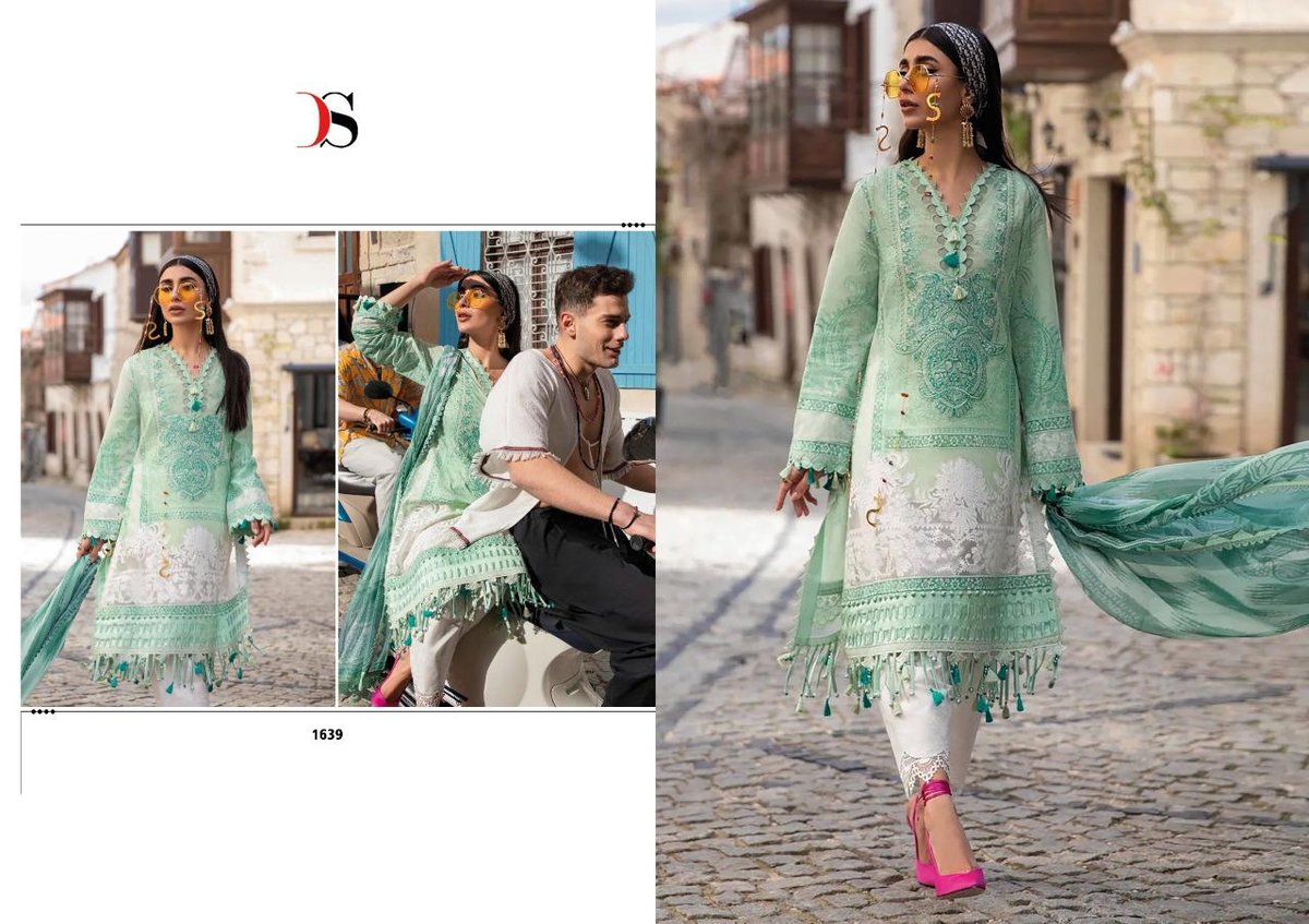 Deepsy Suits Sana Safinaz Muzlin Remix 1631-1639 Series 6