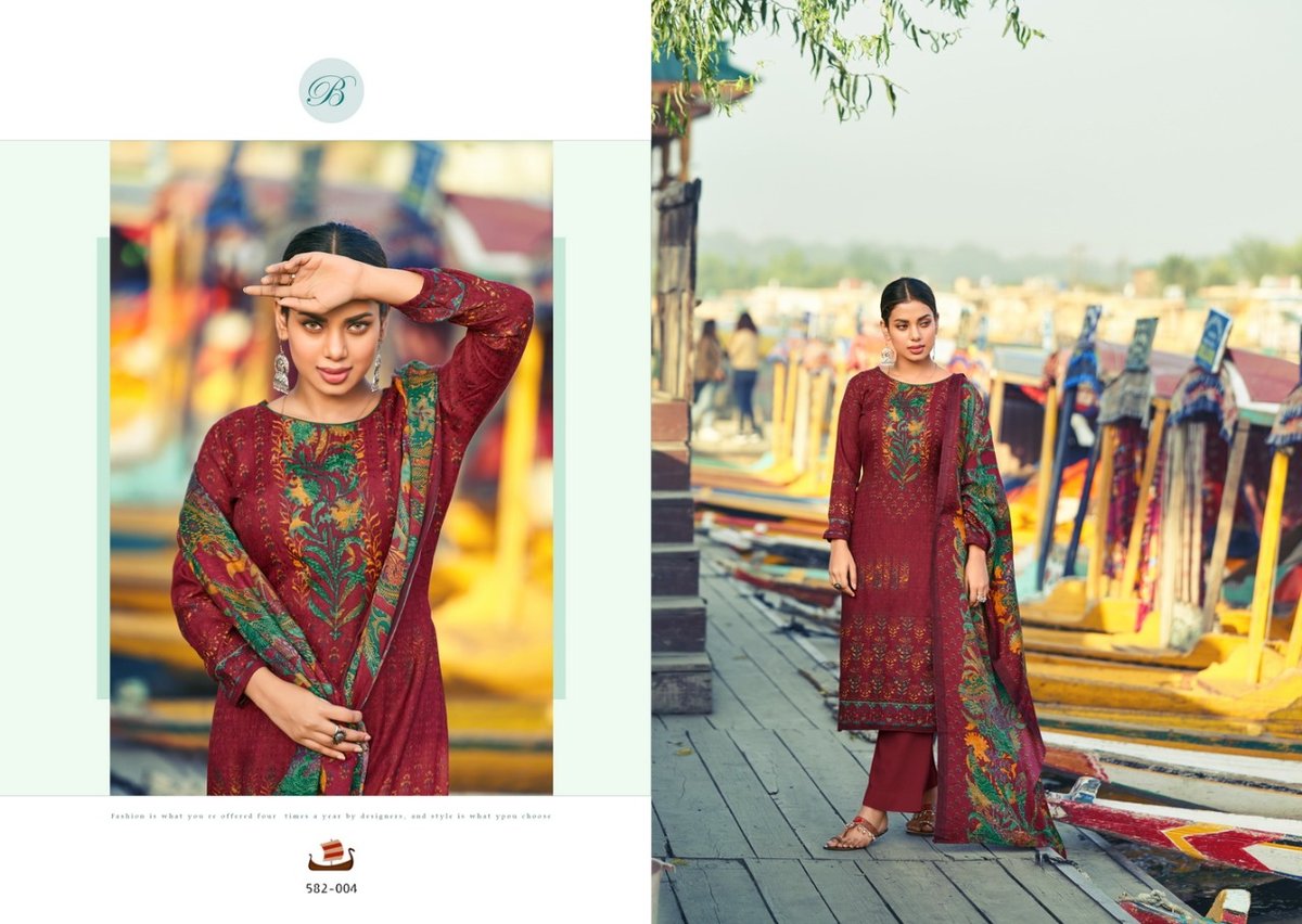 Belliza Designer Aisha 582-001 to 582-010 Series 4