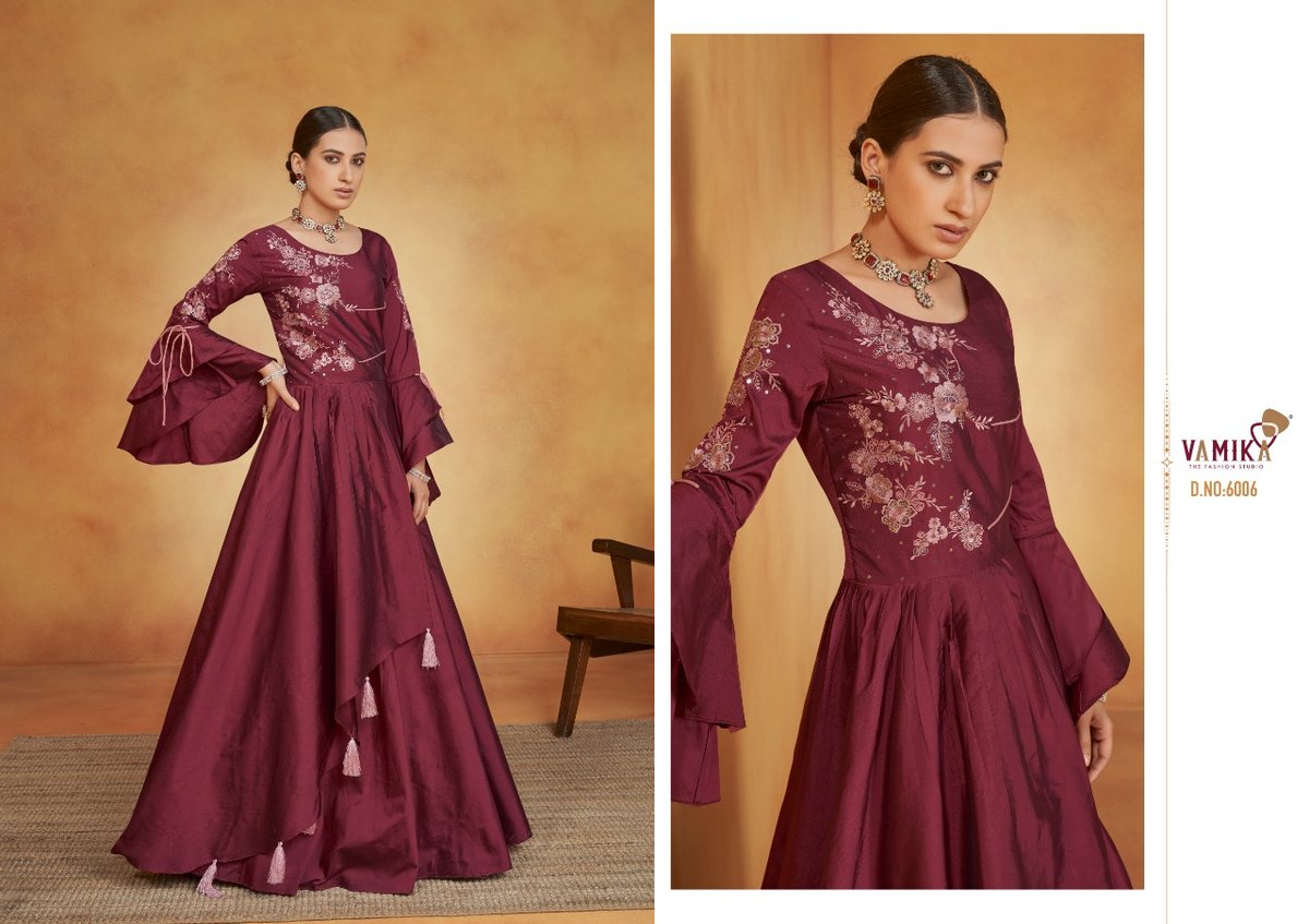 Vamika Fashion Pallavi Vol-1 6001-6008 Series 6