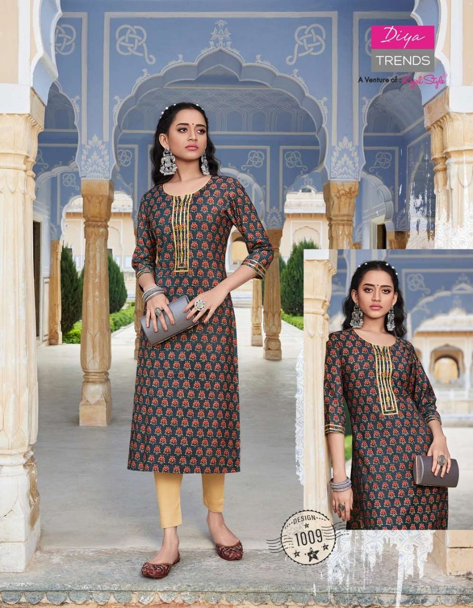 Diya Trends Blossom Vol-1 1001-1011 Series 9