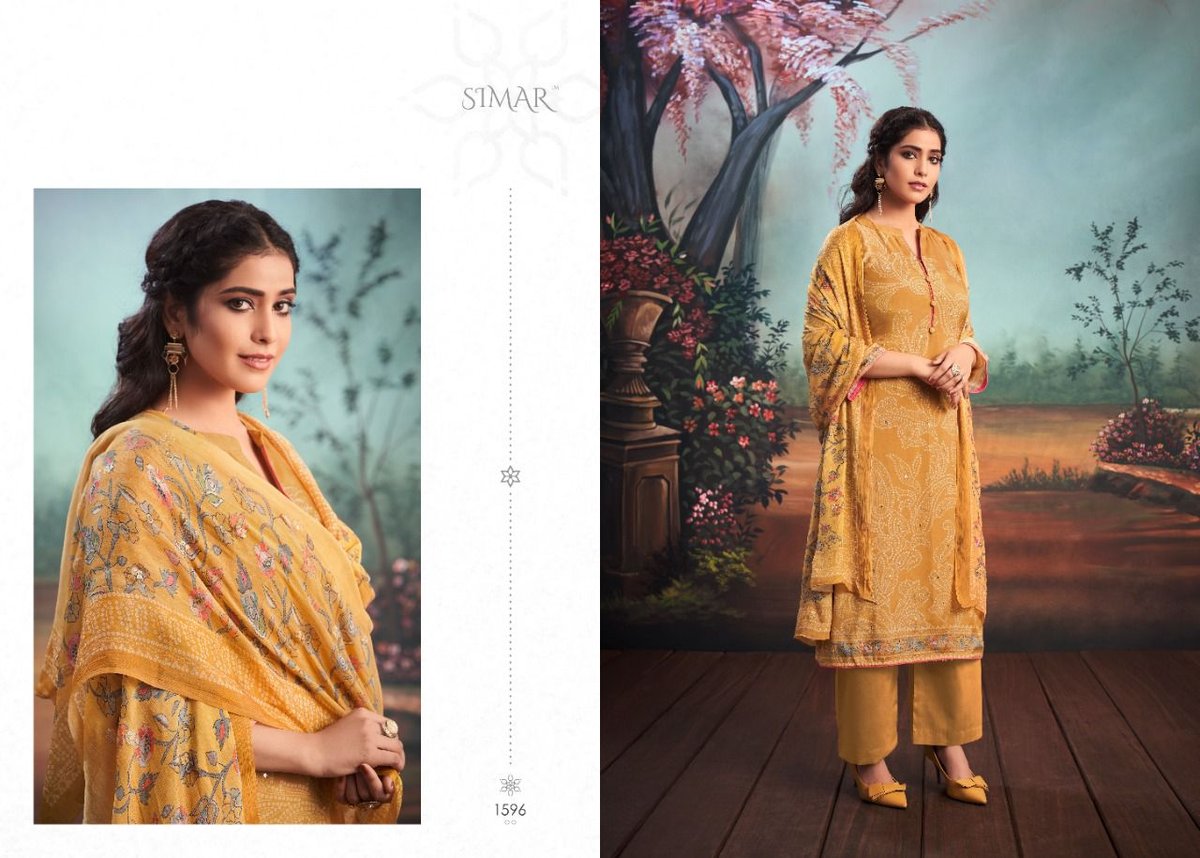 Glossy Simar Saavan 1593-1600 Series 4