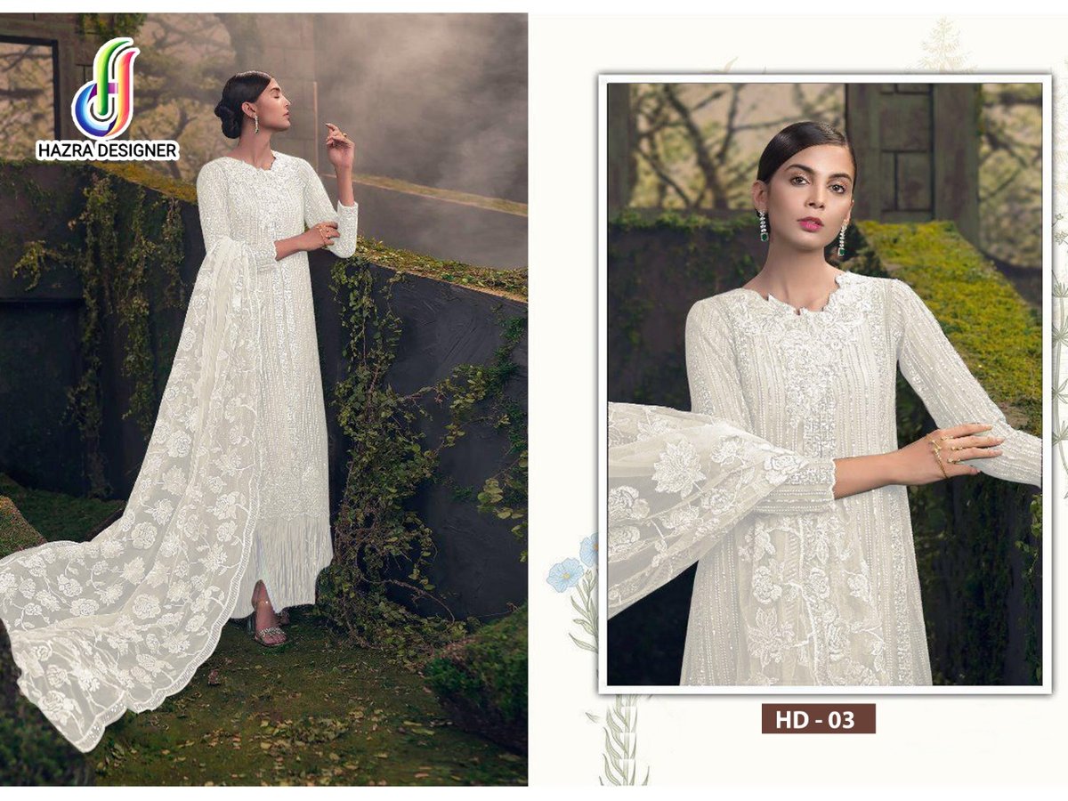 Hazra Designer HD-03 Salwar Kameez 1