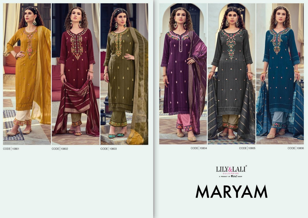 Lily And Lali Maryam 10801-10806 Series 7