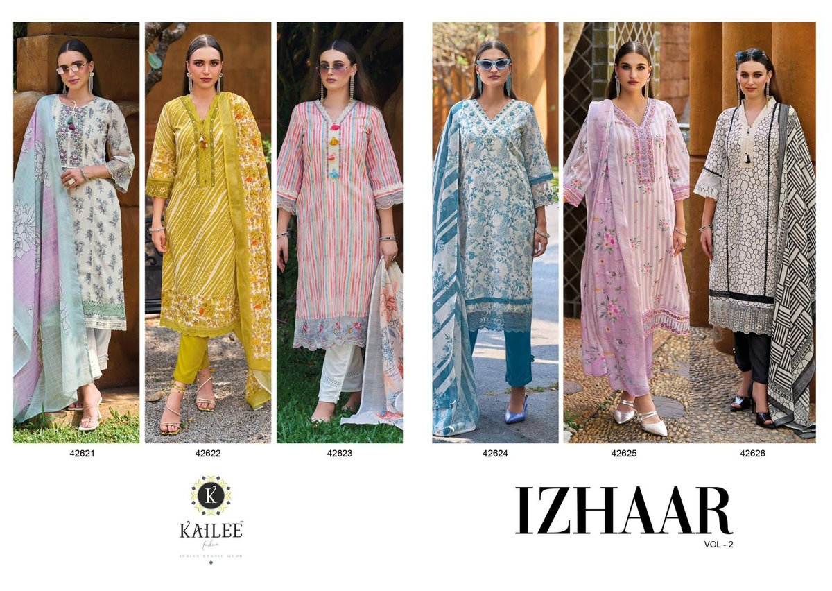 KAILEE FASHION IZHAAR VOL-2 42621 TO 42626 7