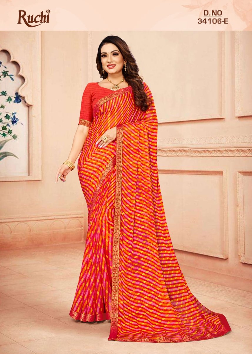 RUCHI SAREE SIMAYAA 106 34106-A TO 34106-F 5