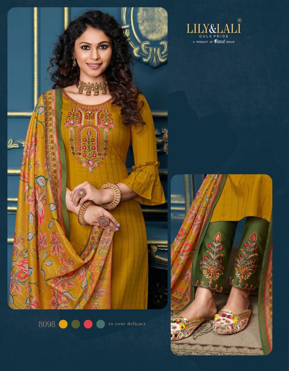 Lily And Lali Meher  8091-8098 Series 8