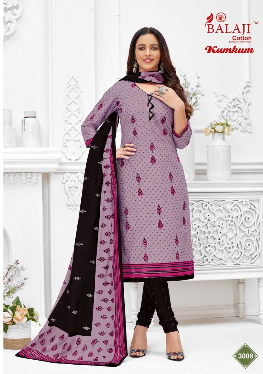 Balaji Cotton Kumkum Vol-30 3001-3020 Series 8