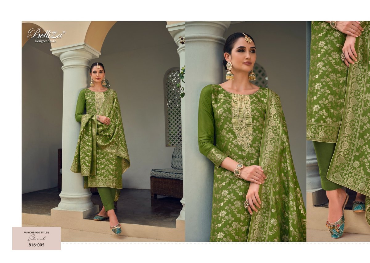 Belliza Designer Studio Lashkara 816-001 to 816-006 Series 5