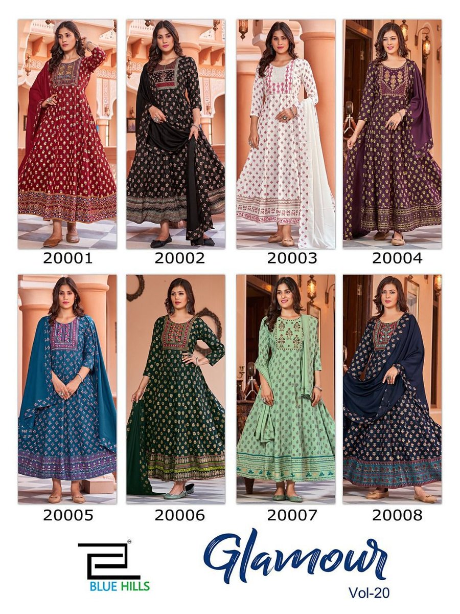 Blue Hills Glamour Vol-20 20001-20008 Series 9