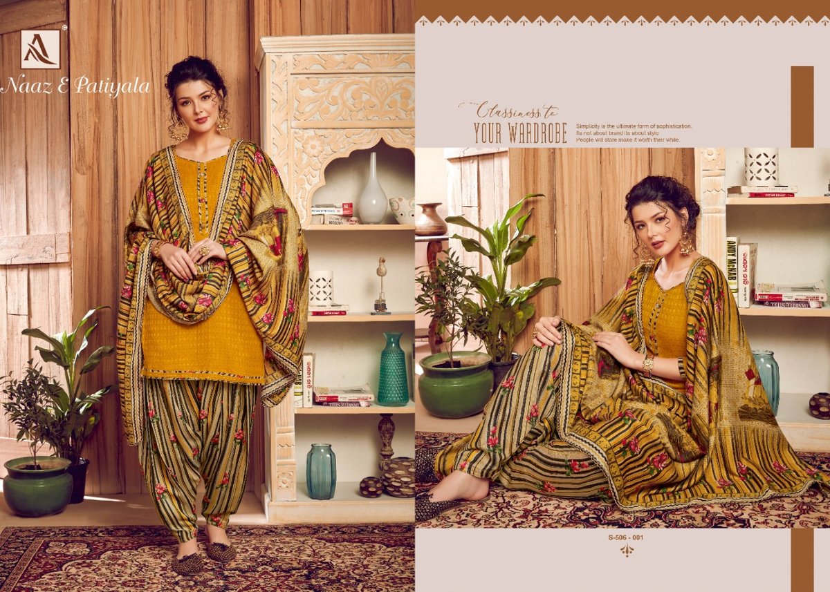 Alok Suits Naaz E Patiyala 506-001-506-010 Series 1