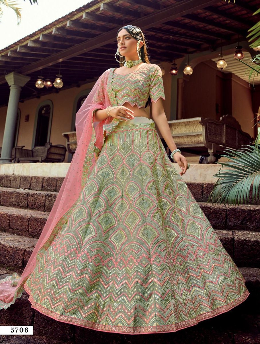 Arya Designer Lehenga Vastrey Vol-3 5701-5708 Series 6