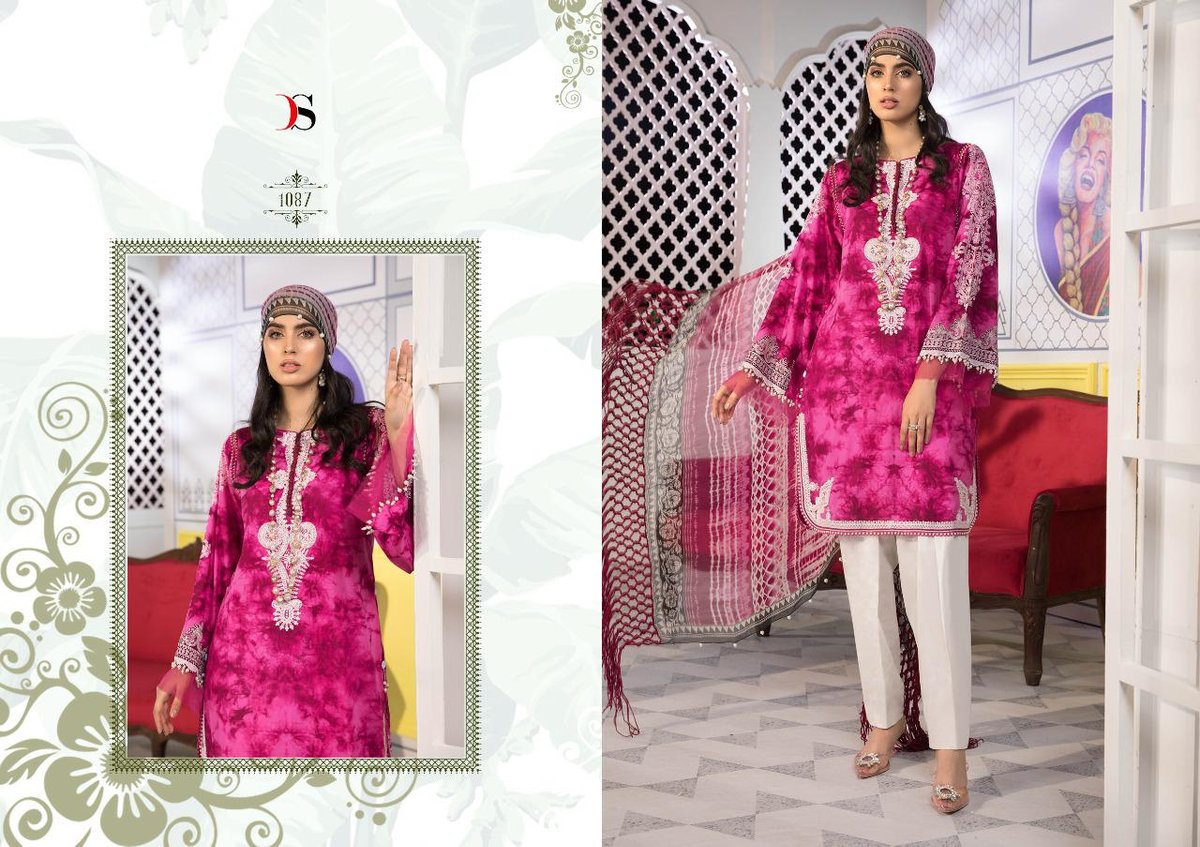 Deepsy Suits Maria.B.M Prints-21 1081-1088 Series 7