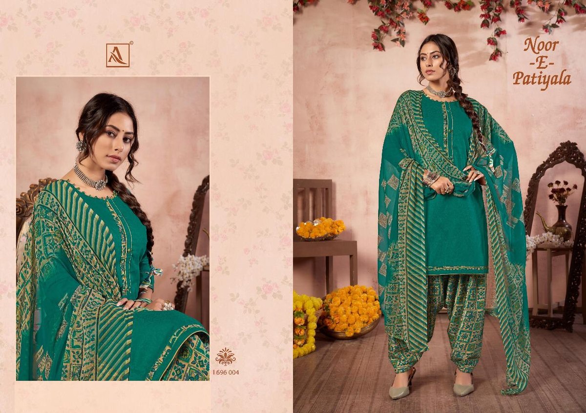 Alok Suits Noor-E-Patiyala 696-001-696-010 Series 4
