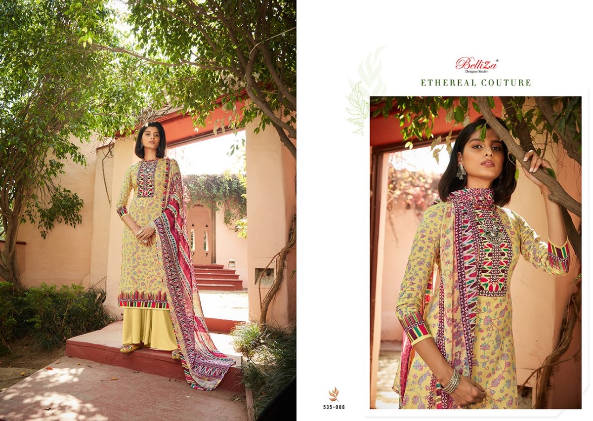 Belliza Designer Swara Vol-2 535-001 to 535-010 Series. 8