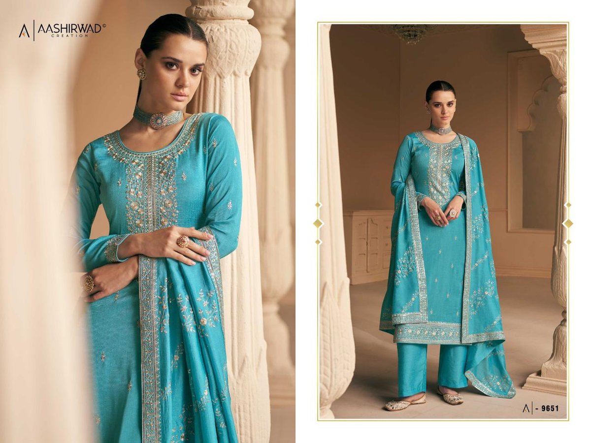 Aashirwad Creation Falak 9650-9654 Series 2