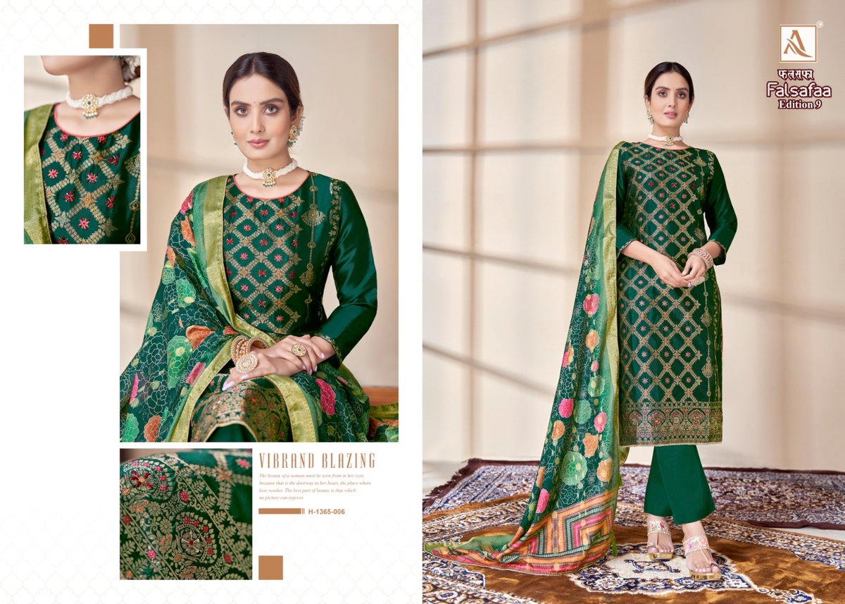 Alok Suit Falsafaa Edition Vol-9 1365-001 to 1365-006 Series 6