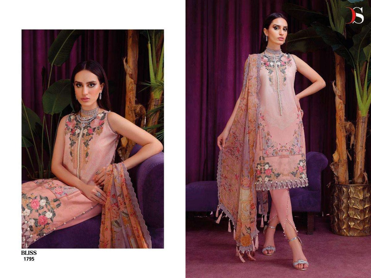 Deepsy Suits Bliss Lawn Vol-4 1791-1798 Series 5