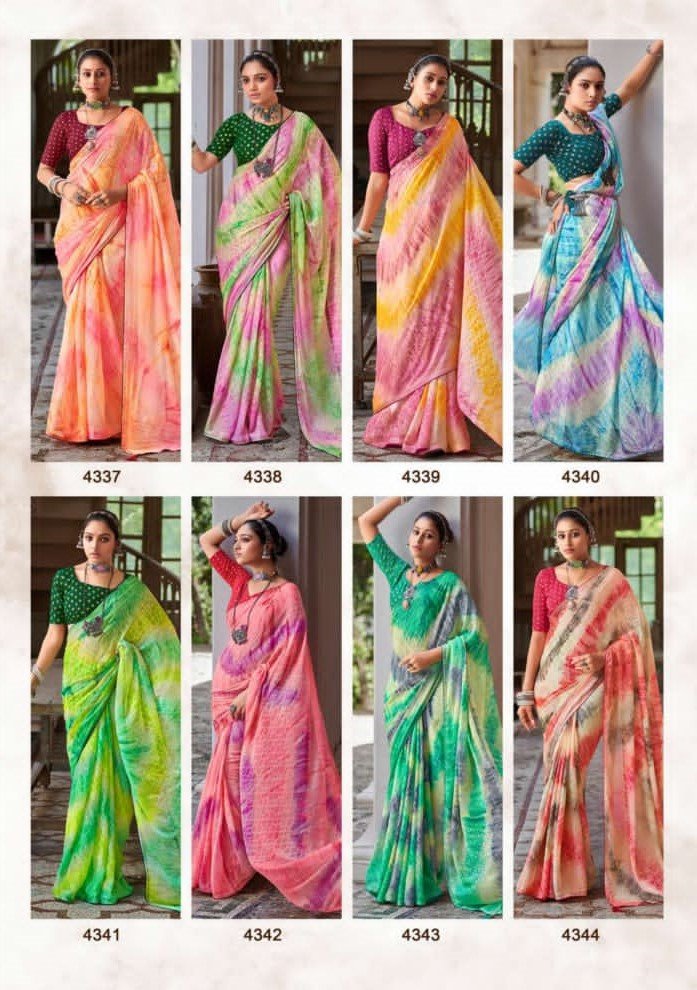 5D Designer Sriya 4337-4344 Series 9