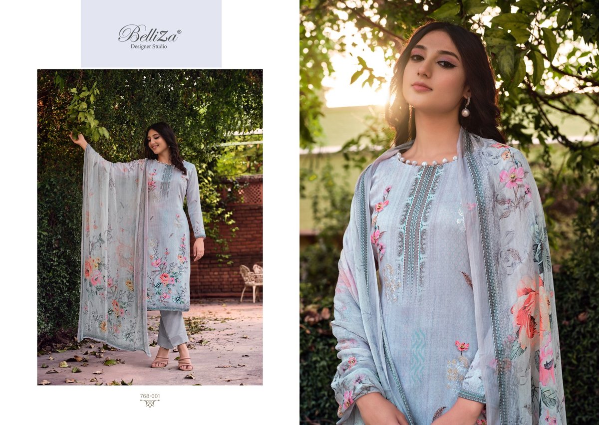 Belliza Designer Parnika 768-001 to 768-006 Series 1
