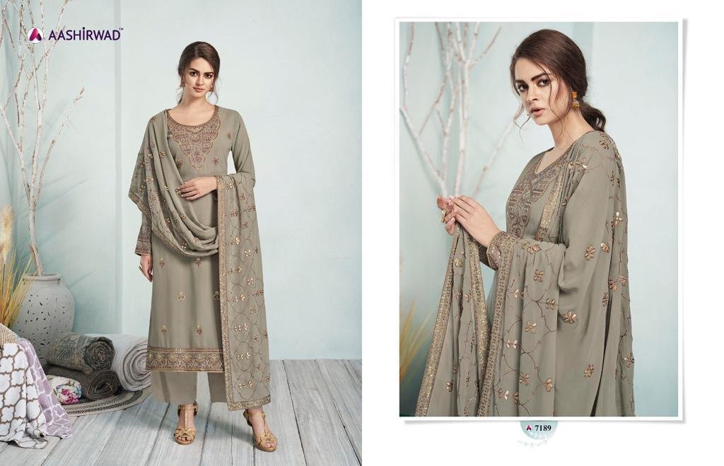 Aashirwad Creation Mehreen 7184-7189 Series 6