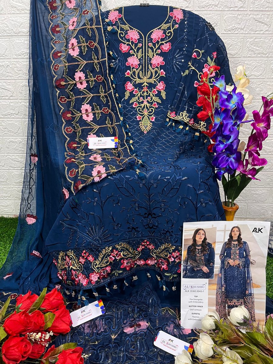 AL Khushbu Designer Suits 3043 Colors 4