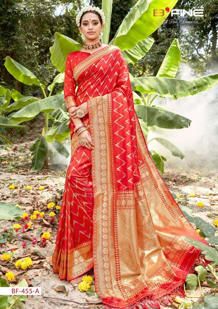 B'Fine Saree Roohani 455 Colors 1