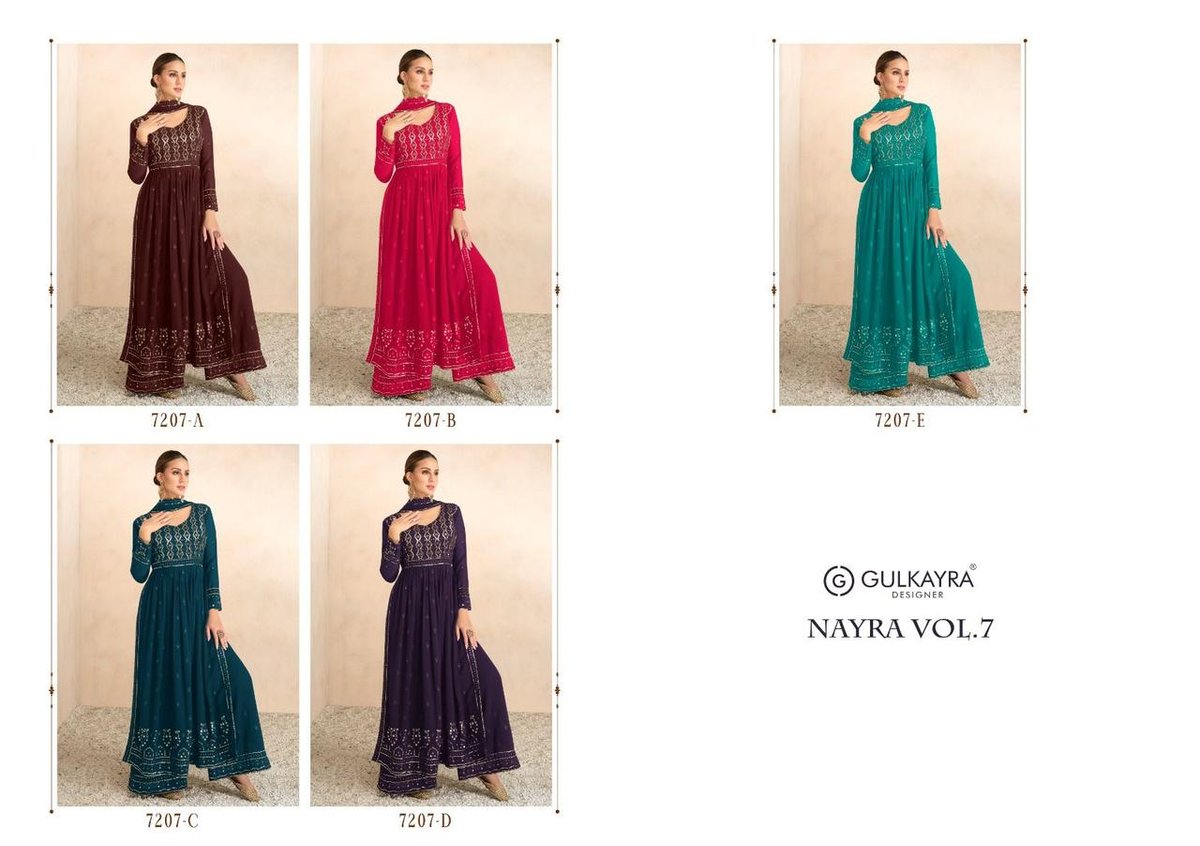 Gulkayra Designer Nayra Vol-7 7207 Colors 6