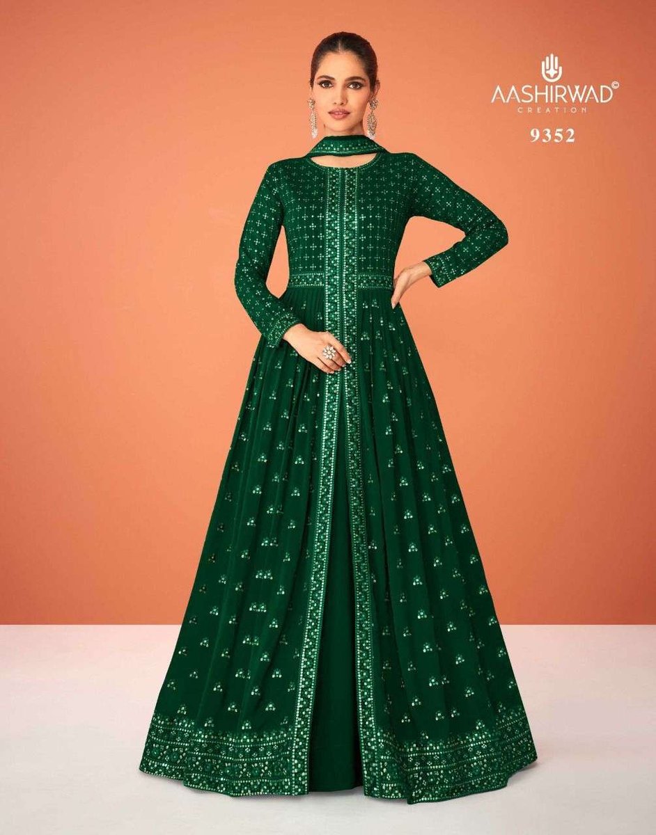 Aashirwad Creation Kasturi 9348-9352 Series 5