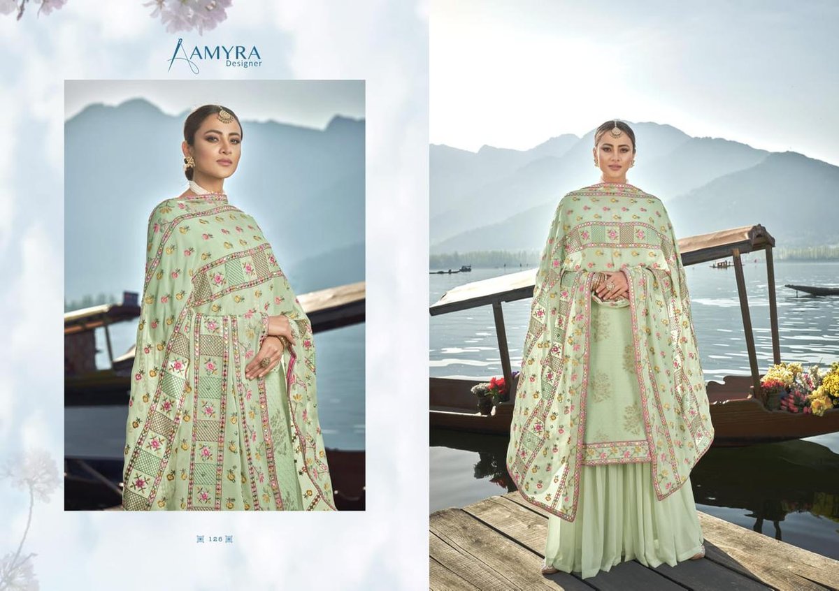 Amyra Designer Aaina Vol-6 126-129 Series 1